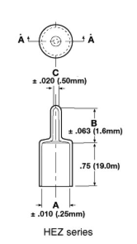 Line Diagram - Flexible Caps with Pull-Tab for Easy Removal- Flex500™